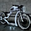 JRAT White Signature Frame with Double Exhaust Tips - Image 2